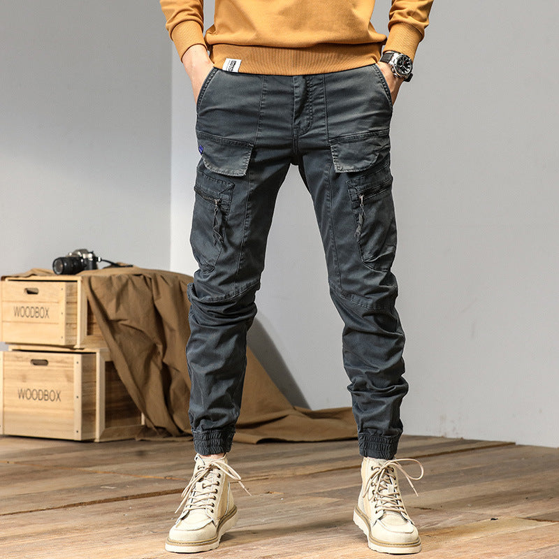 Men’s Japanese Style Overalls – Simple Fashion All-Matching