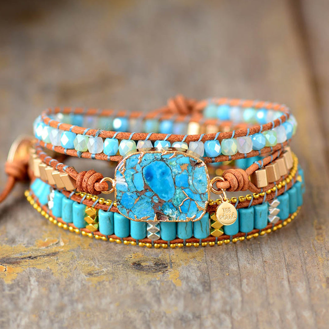 Turquoise Bracelet Bohemian Style Bracelet UNISEX