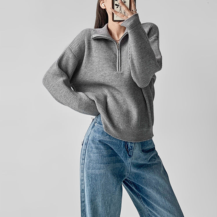 Idle Style Pullover Sweater