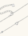 Heart-shaped Pendant Clavicle Chain