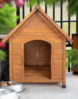 Black Asphalt Roof Dog House ( USA ONLY +  3 TO 7 DAYS SHIPPING)