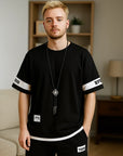 The Elevated Essentials: Men’s Waffle-Knit Lounge Set