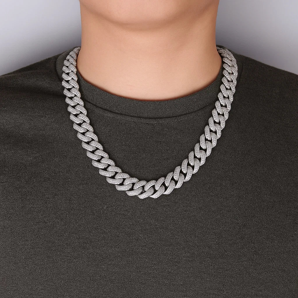 🔗 Miami Cuban Hip Hop Necklace – Bold &amp; Iconic