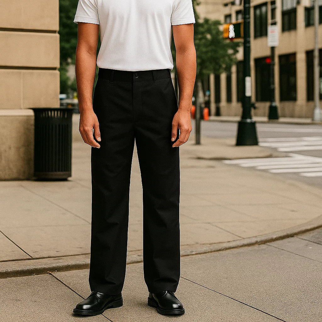 Men’s American Pleated Design Suit Pants – Modern Leisure Tailoring
