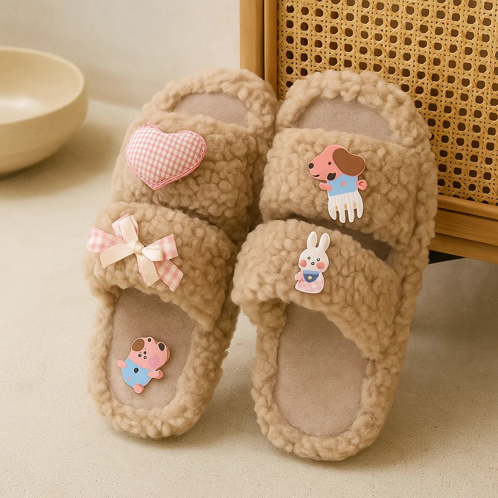 🌸 Women’s Personalized Cartoon Flip-Flops – Cute, Comfy &amp;amp; Casual