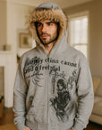 🔥 MEN'S HIGH STREET FUR HOODIE COAT – URBAN CARDIGAN STYLE