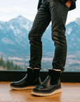 ❄️ Men’s Rugged Snow Boots - Leather & Fleece Lined