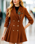 Women’s Professional Suit Trench Coat – Elegant Temperament with Modern Style