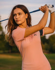 Women’s Golf T-Shirt – Fashionable Half-Sleeve Sports Top