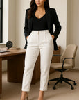 Women’s Suit Pants – Tailored Elegance with Comfortable Stretch