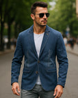 Men's Premium Denim Jacket – Business-Casual Essential – 3 Classic Washes