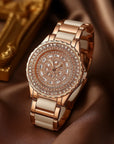 💎✨ Diamond-Accent Women's Watch – Effortless Glamour Meets Precision