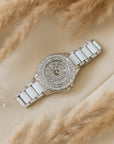 💎✨ Diamond-Accent Women's Watch – Effortless Glamour Meets Precision