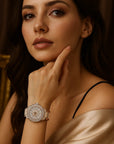 💎✨ Diamond-Accent Women's Watch – Effortless Glamour Meets Precision