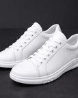 Genuine Cowhide Board Shoes - Classic Flat-Heel Universal Kicks