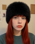 Women's Rabbit Plush Knit Hat – Cloud-Like Warmth for All Seasons
