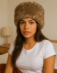 Women's Rabbit Plush Knit Hat – Cloud-Like Warmth for All Seasons