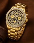 Men’s Sun, Moon & Star Automatic Mechanical Watch – Multifunctional Waterproof Luxury Timepiece