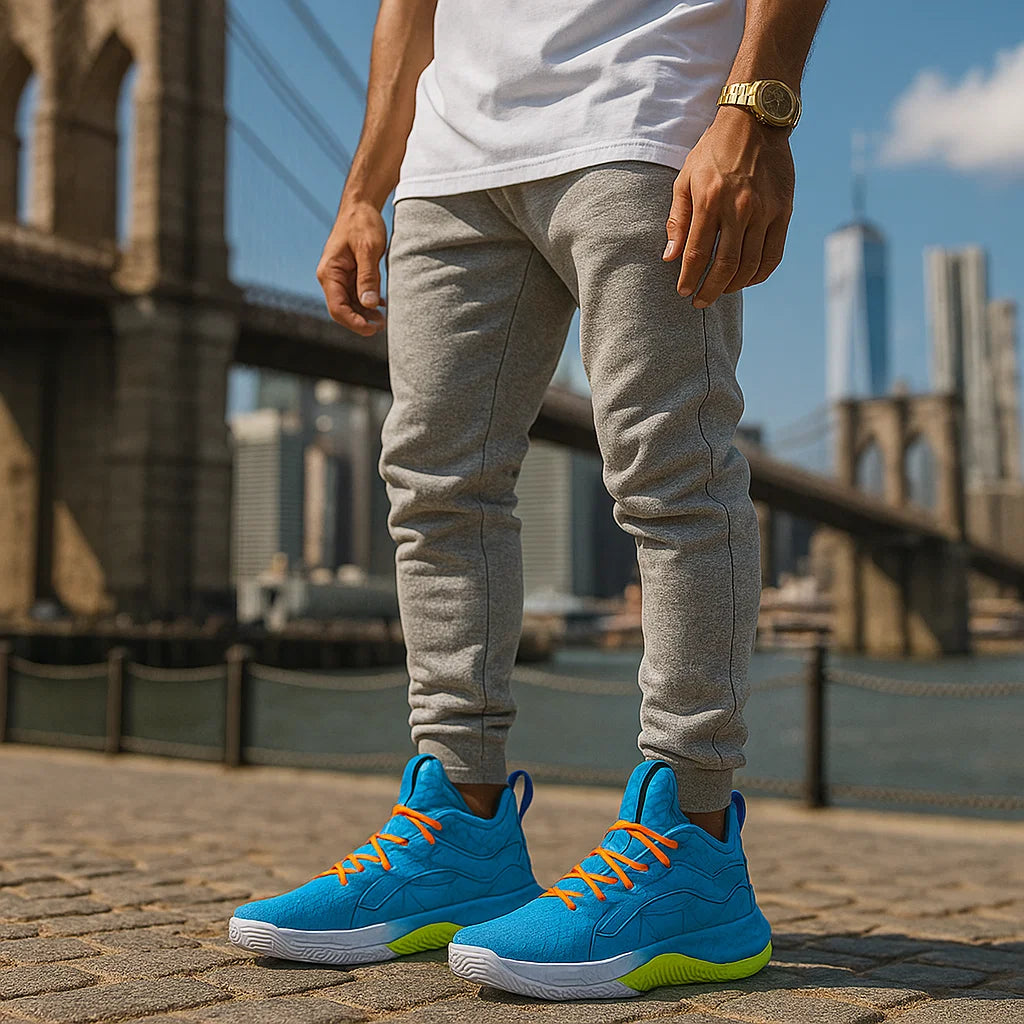 Men’s Sports Shoes – Lightweight Breathable Shock-Absorbing Trainers