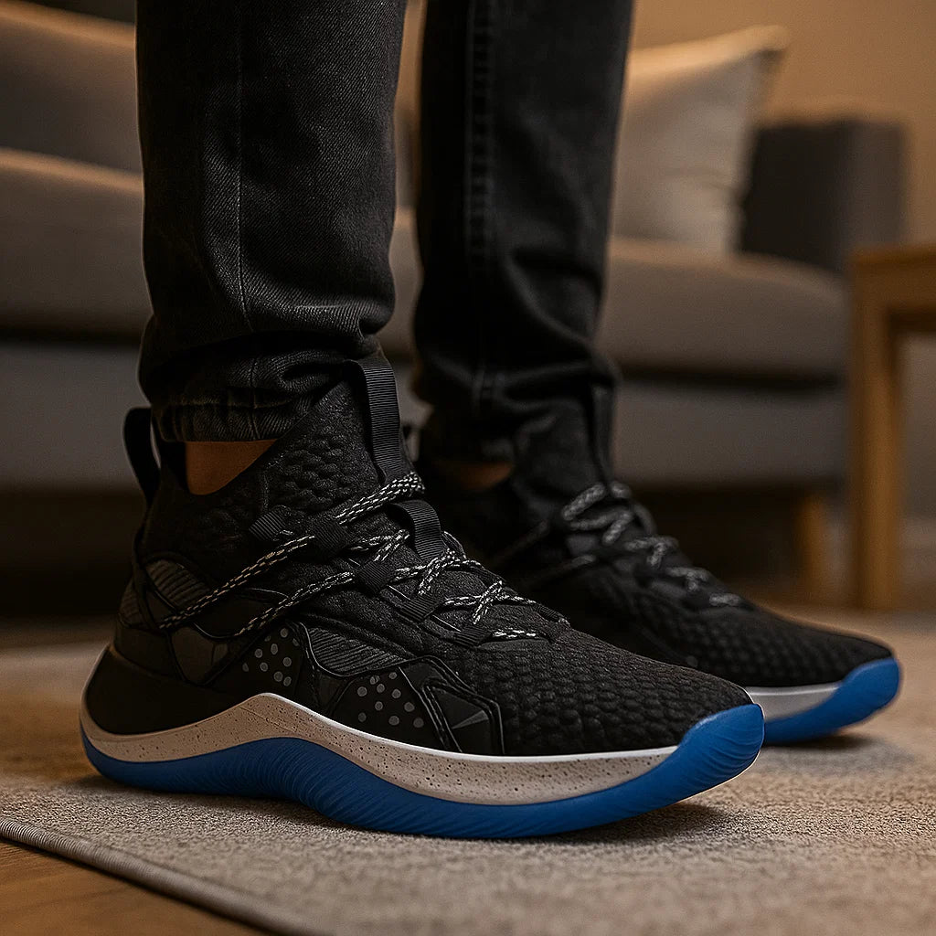 Men’s Sports Shoes – Lightweight Breathable Shock-Absorbing Trainers