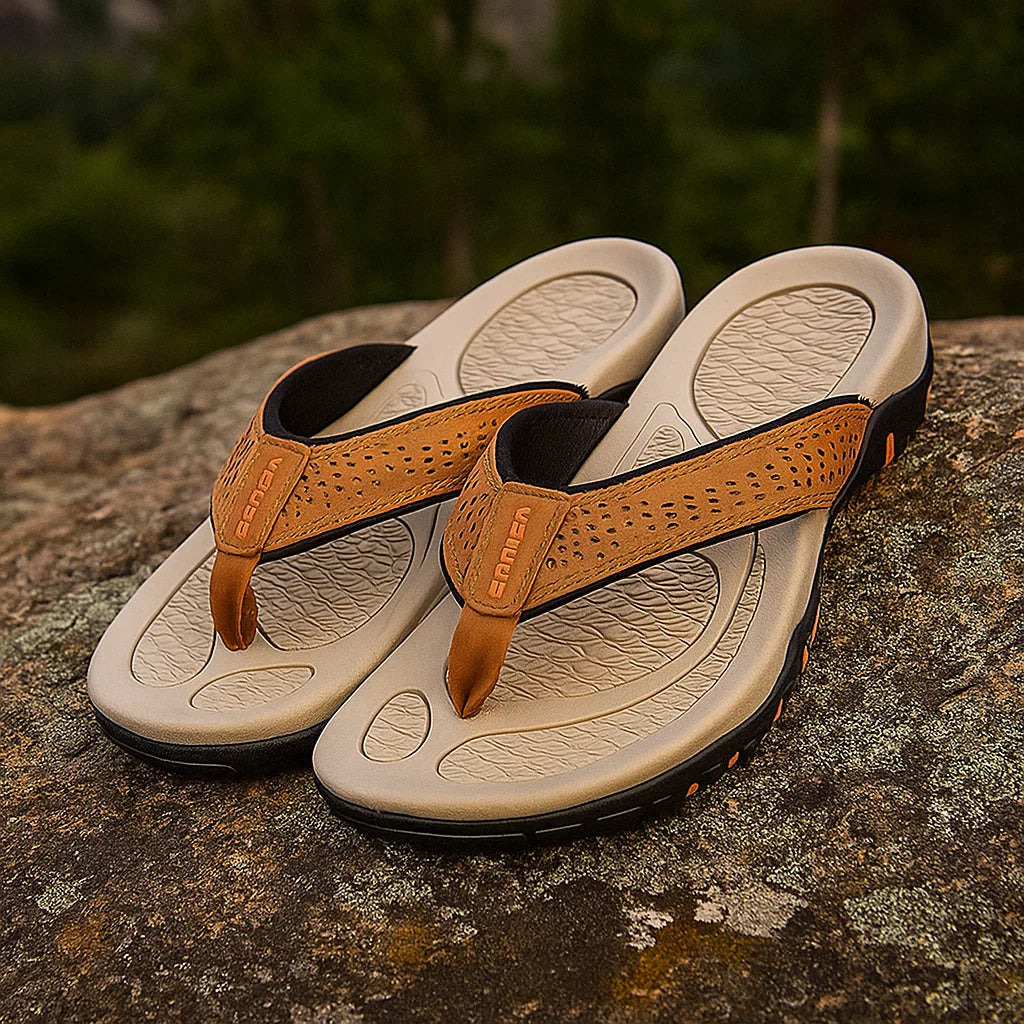 Men’s Comfort Outdoor Flip-Flops – Casual Beachwear Essentials