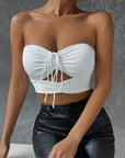 Boob Wrap Sexy Cutout Mini Top With A Top Top