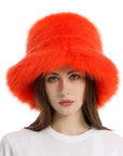 WOMEN'S Winter Warm Thickened Faux Fur Hat – Cozy Elegance with European Style