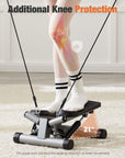 Mini Stepper With Resistance Band ( USA  ONLY 3 TO 5 DAYS SHIPPING)