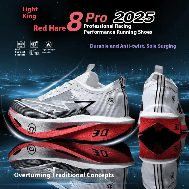 Men’s Racing Carbon Plate Running Shoes – High-Performance Marathon Sneakers