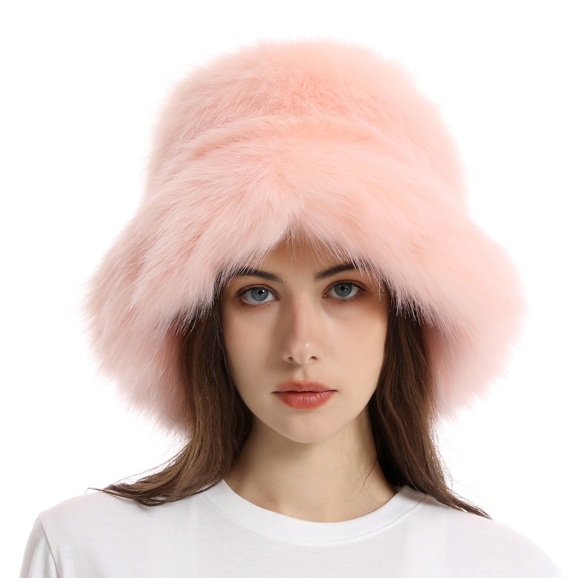 WOMEN'S Winter Warm Thickened Faux Fur Hat – Cozy Elegance with European Style