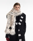 Faux Fur Mink-Like Scarf – Korean Luxe Warmth for Men