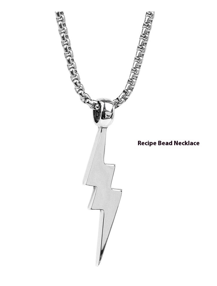 S925 Lightning Lightning Pendant For Men