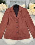 Women’s Thickened Elegant Small Suit Coat – Chic Khaki Commute Blazer