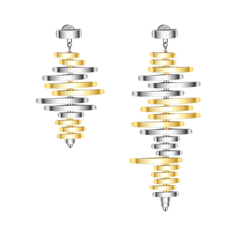 Ins Style Irregular Geometric Earrings