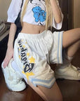 🏀 American Retro Basketball Shorts – Sporty Meets Streetwear