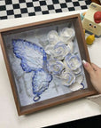 Handmade DIY Butterfly Rose Photo Frame Material Package