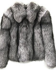 Women's Fur Coat Short  Imitation Fox