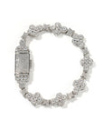 Simple Fashion 10mm Cruciate Flower Bracelet Micro-inlaid
