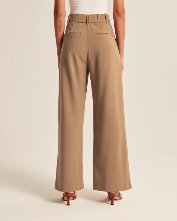 High Waist Trousers With Pockets  Women