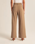 High Waist Trousers With Pockets  Women