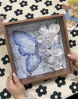 Handmade DIY Butterfly Rose Photo Frame Material Package