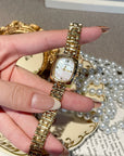 ✨ Petite Cube Sugar Light Luxury Women’s Watch