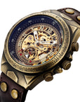 Men's Fashion Hollowed-out Automatic Mechanical Watch