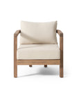 Outdoor Acacia Wood Patio Club Chair ( USA ONLY + 3 TO 5 DAYS SHIPPING)