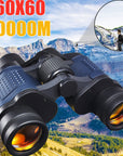 Binoculars 60X60 Powerful Telescope 160000m High Definition For Camping Hiking Full Optical Glass Low Light Night Vision