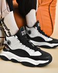 Men’s High-Top Basketball Shoes – Shock Absorbing & Non-Slip Court Sneakers