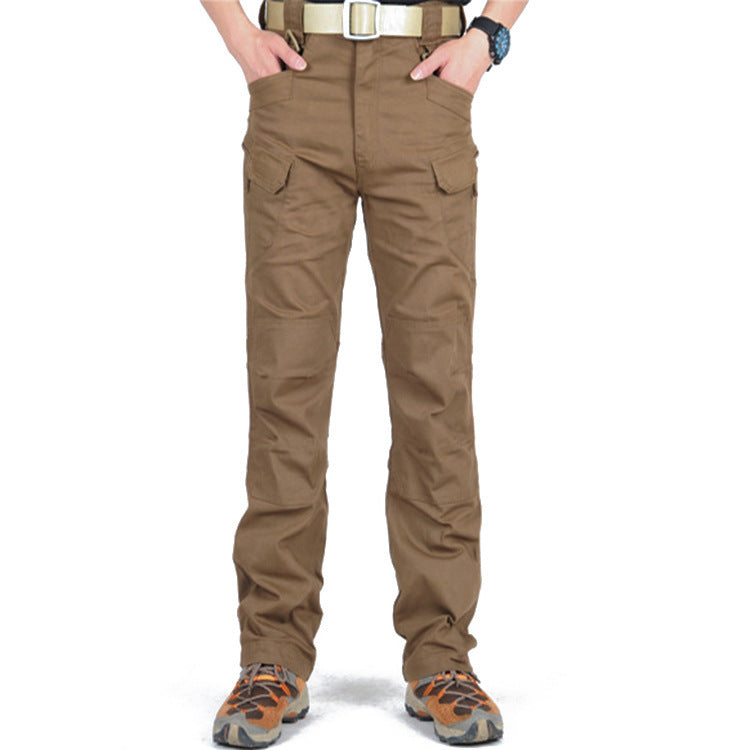 Cotton Tactical Cargo Pants Men Hard-wearing Shorts