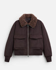 Men's Stand-up Collar Cotton-padded Coat Jacket With Pockets