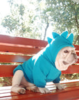 Pet Apparel Fleece Solid Color Hoodie