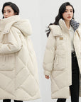 Detachable Hat Cotton Coat